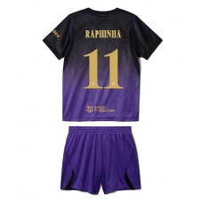 Barcelona Raphinha Belloli #11 Bortedraktsett Barn 2026-27 Kortermet (+ korte bukser)